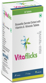 Vitaflicks - Multivitamin, Multi minerals Tablet with Boswellia Serrata Extract